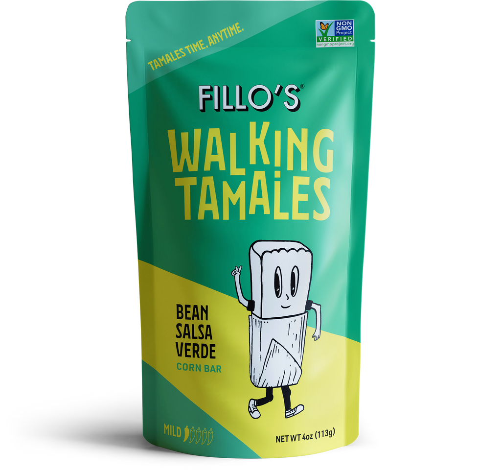 Bean Salsa Verde Walking Tamales, 7 Pouches/Case