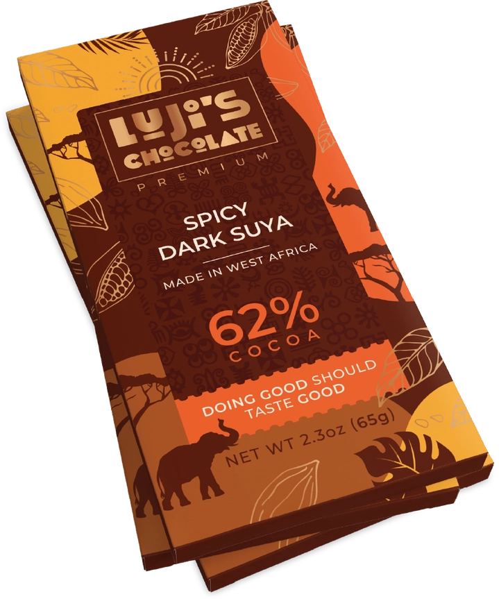 Spicy Suya Vegan Dark Chocolate Bar