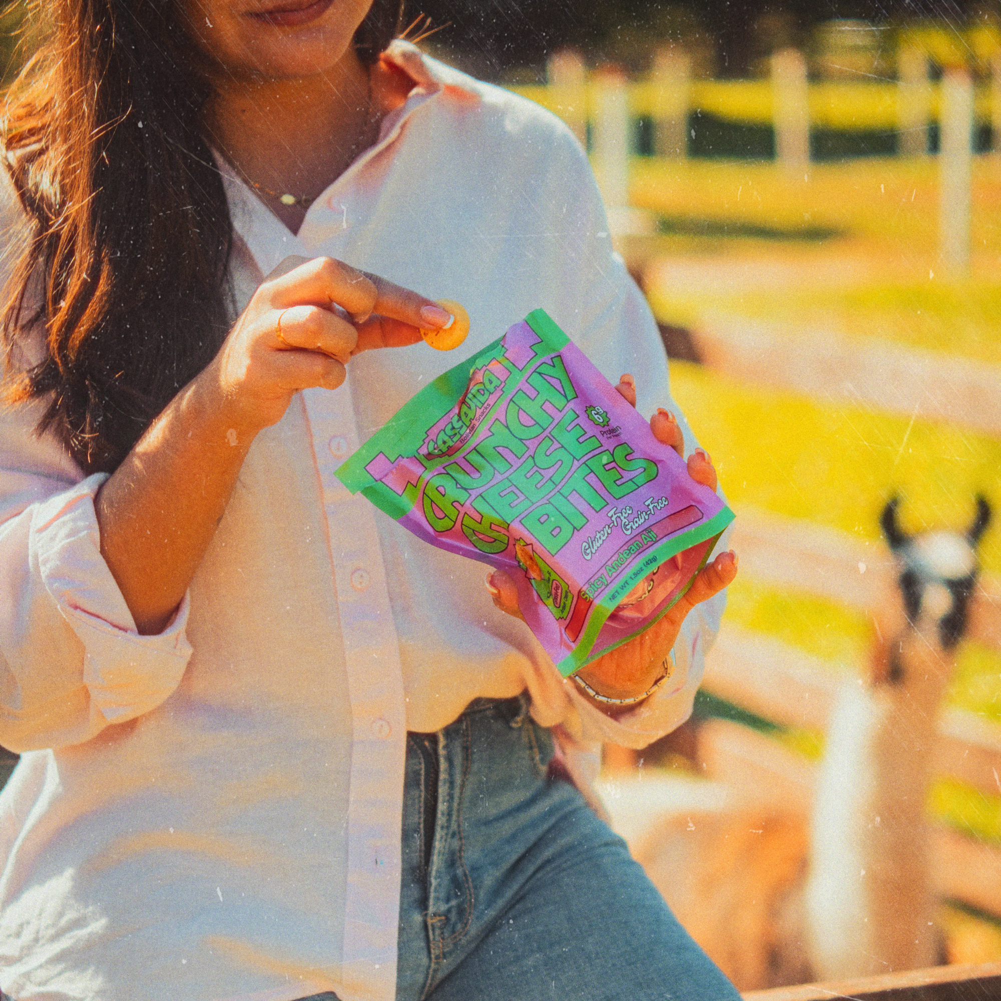 Spicy Andean Ají Cheese Bites