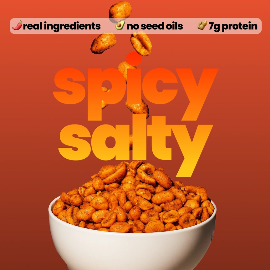 Spicy Chili Roasted Peanuts