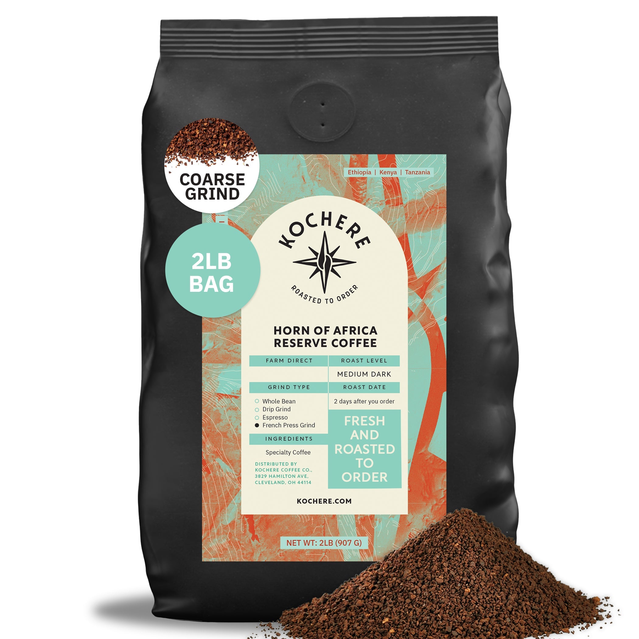 Horn of Africa Reserve Signature Espresso Blend - Medium-Dark Roast