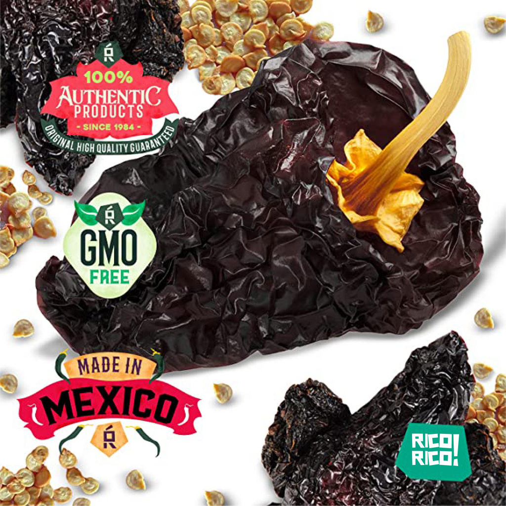 Dried Mexican Chiles 3-Pack – Ancho, Guajillo & Arbol