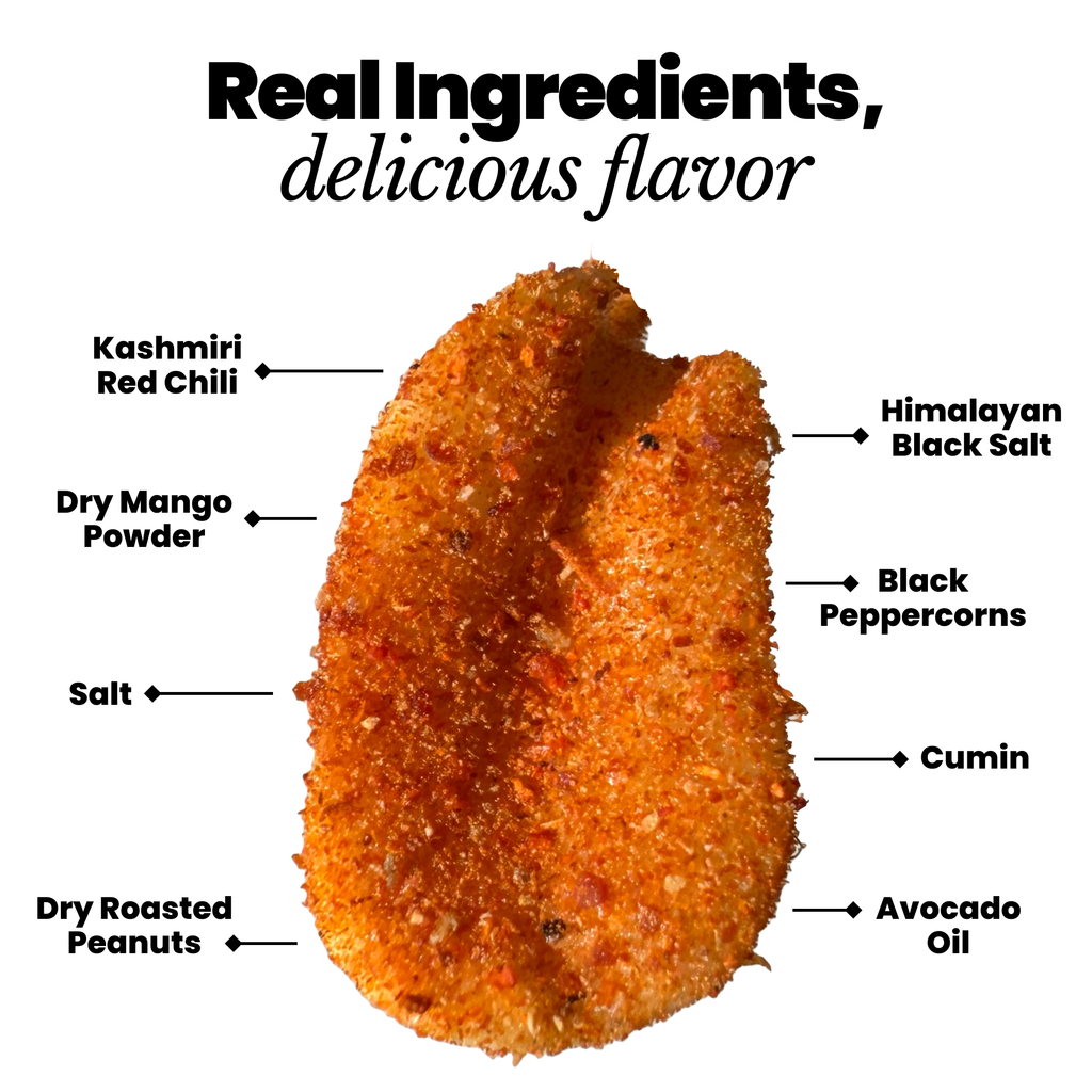 Spicy Dry Roasted Peanuts – Gourmet Protein Snack 7.0oz