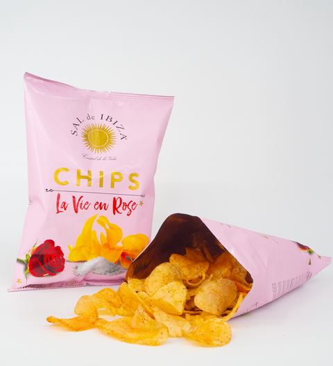 Ibizan Salt Rose Chips "La Vie en Rose"