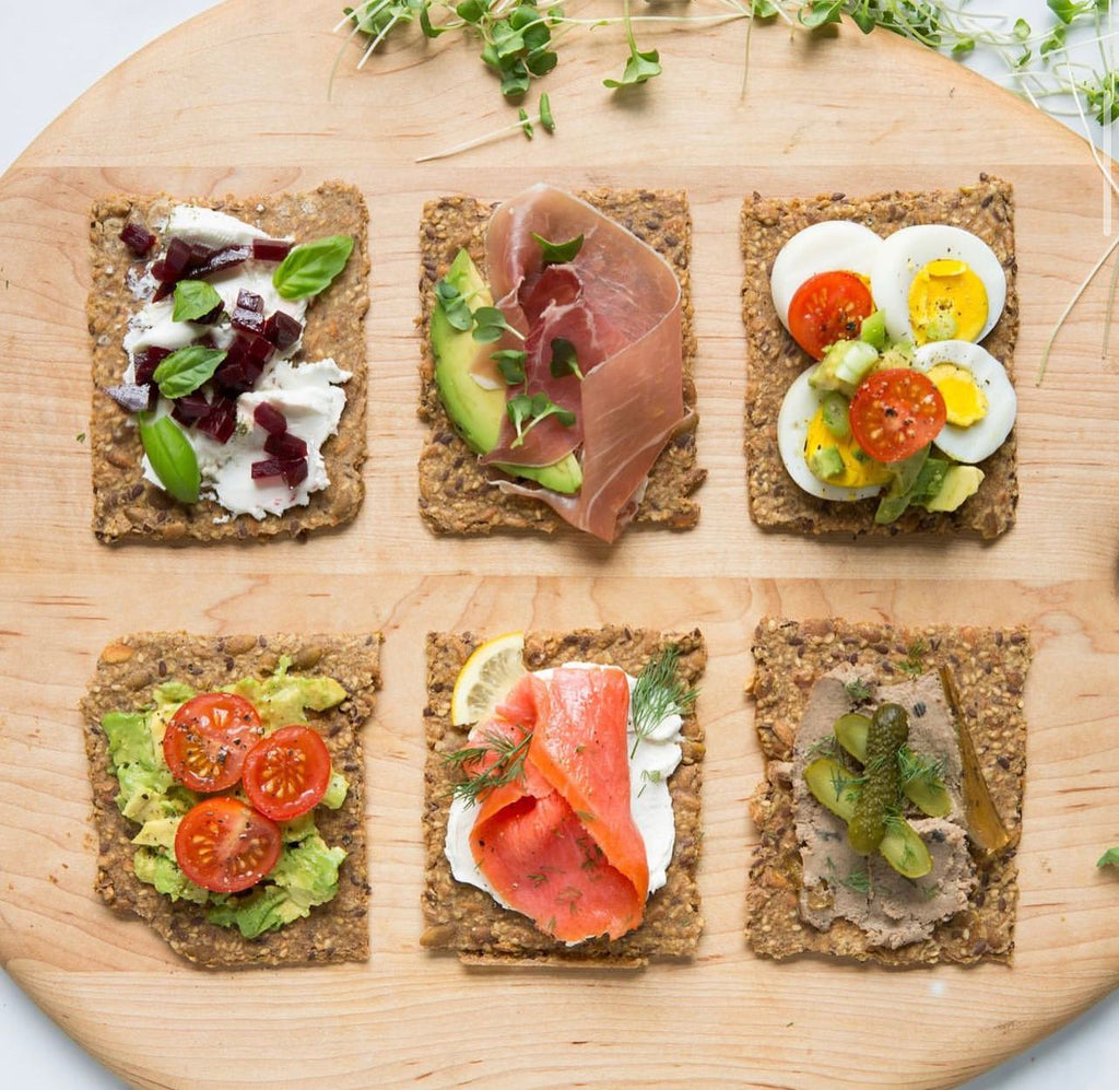 Knekkebrød Norwegian Crispbread, Rosemary & Lemon