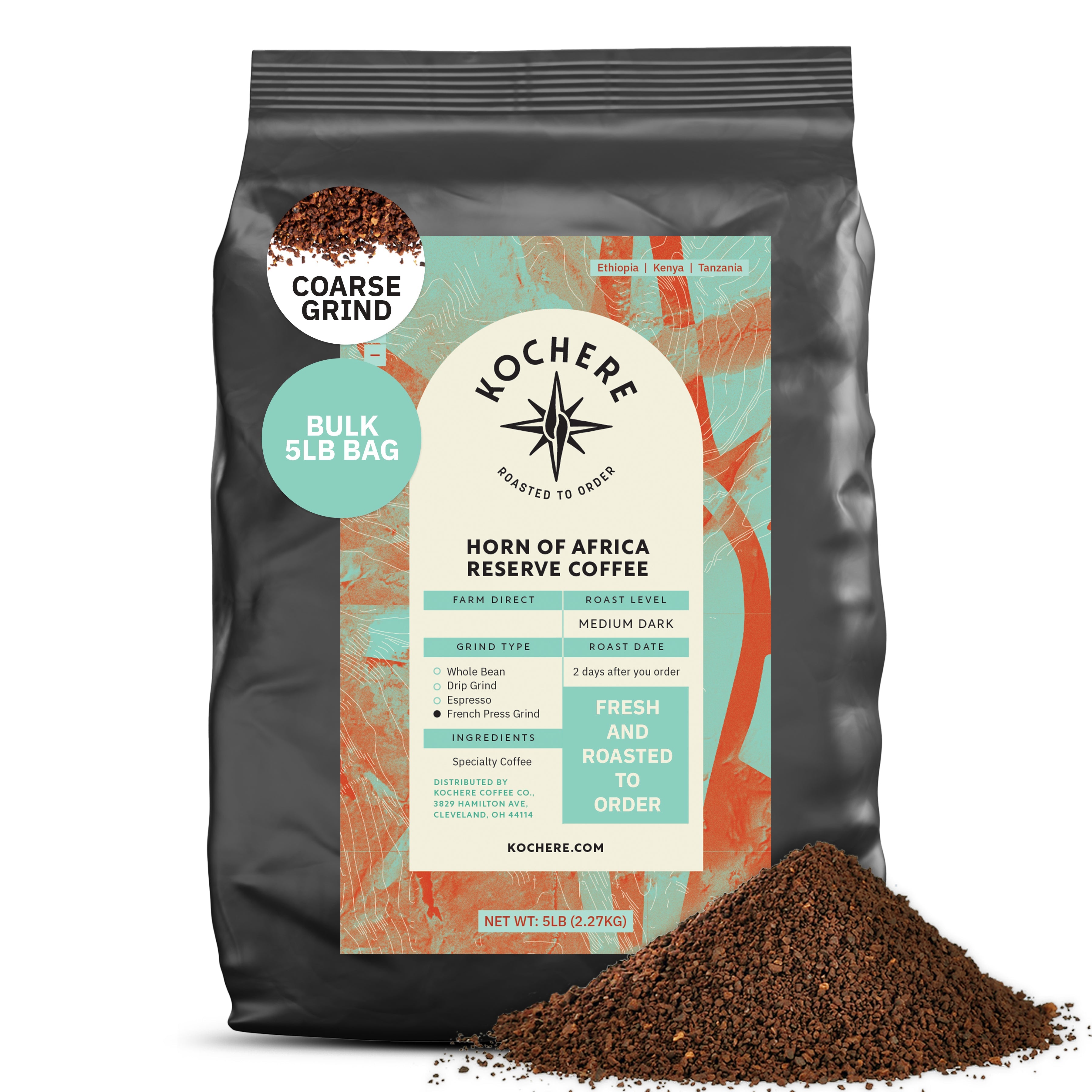Horn of Africa Reserve Signature Espresso Blend - Medium-Dark Roast