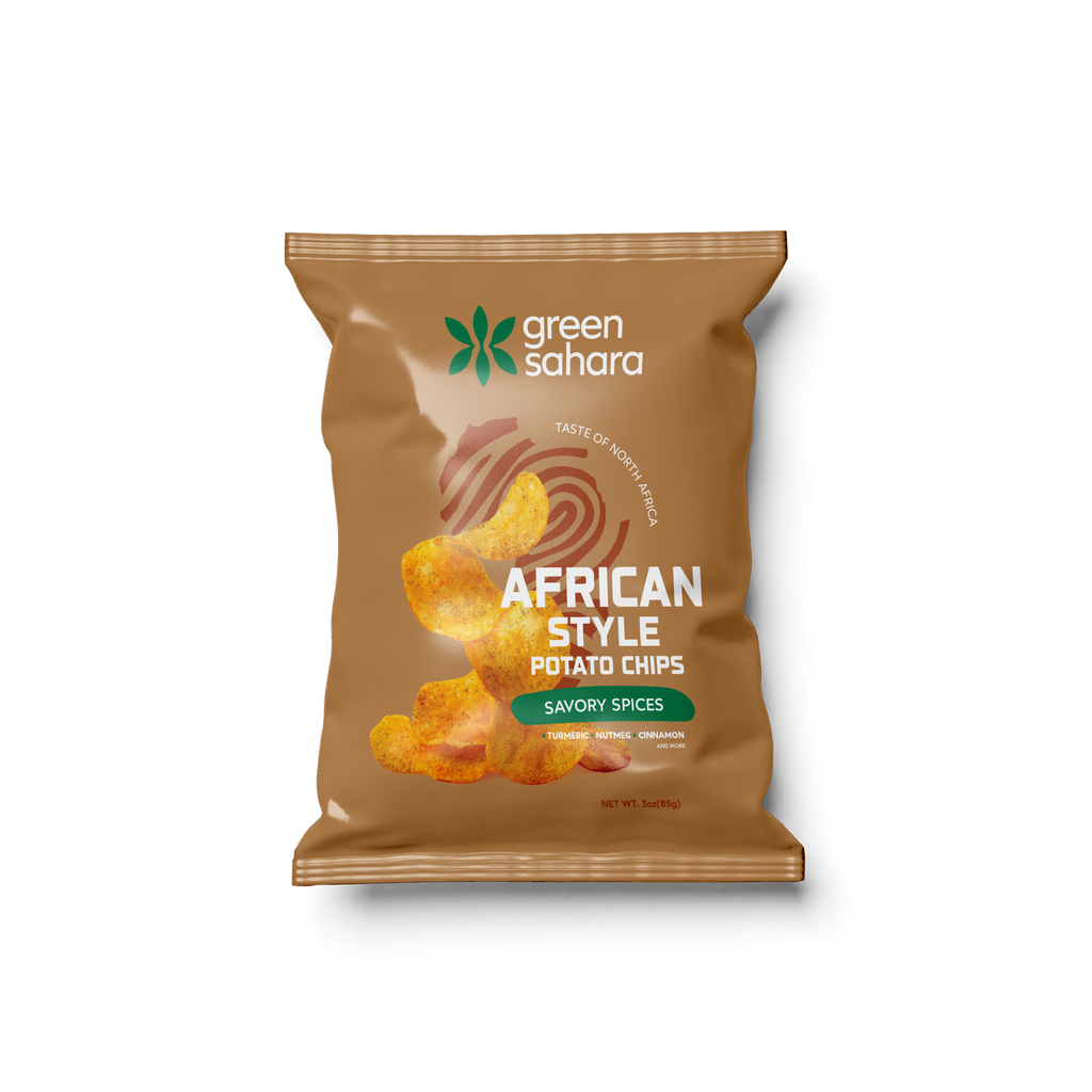 African Style Potato Chips, North African Spice