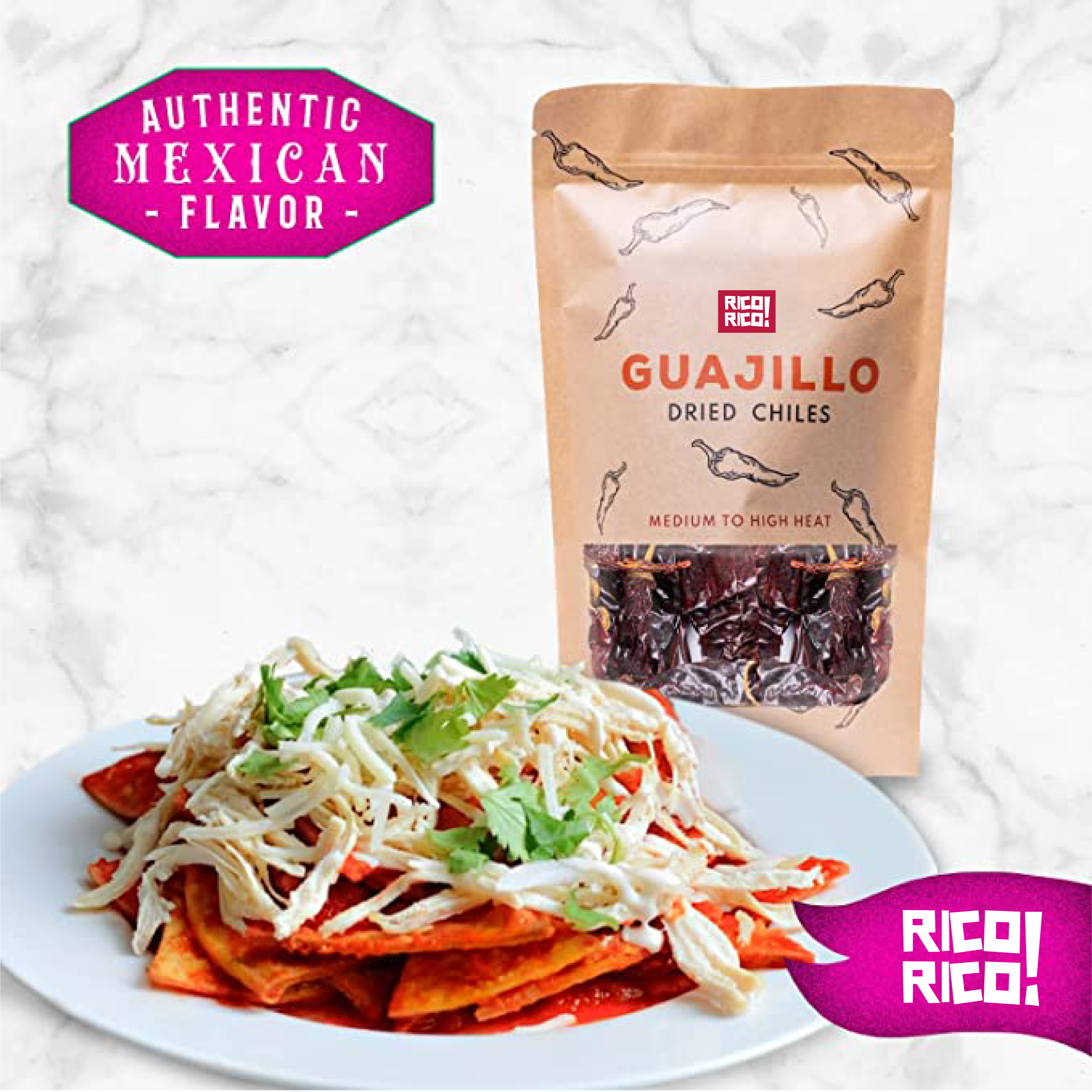 Dried Mexican Chiles 3-Pack – Ancho, Guajillo & Arbol