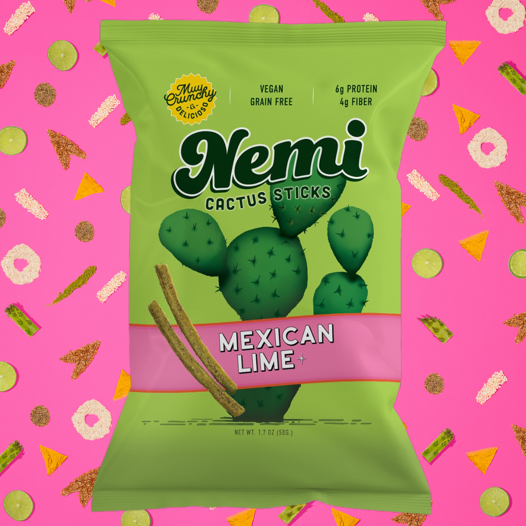 Crunchy Nopales Cactus, Mexican Lime