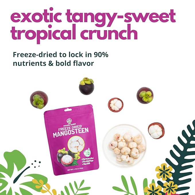 Freeze Dried Mangosteen Crisps