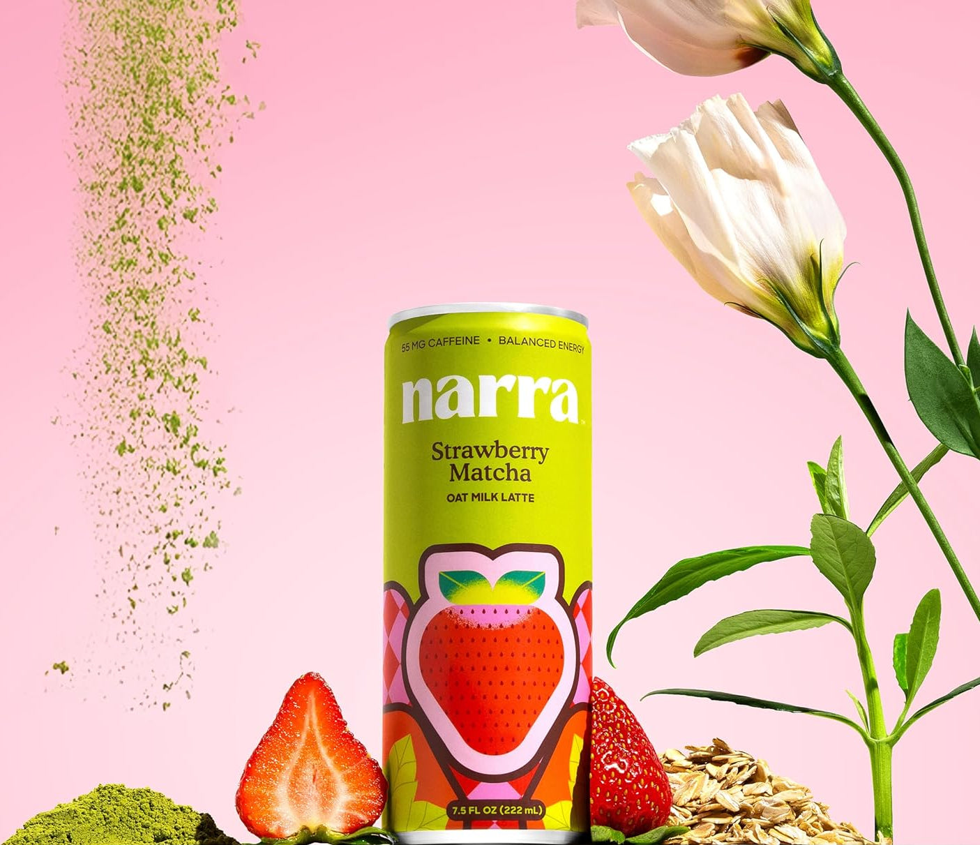 Strawberry Matcha Latte