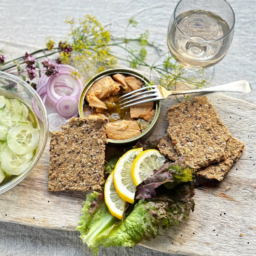 Knekkebrød Norwegian Crispbread, Rosemary & Lemon