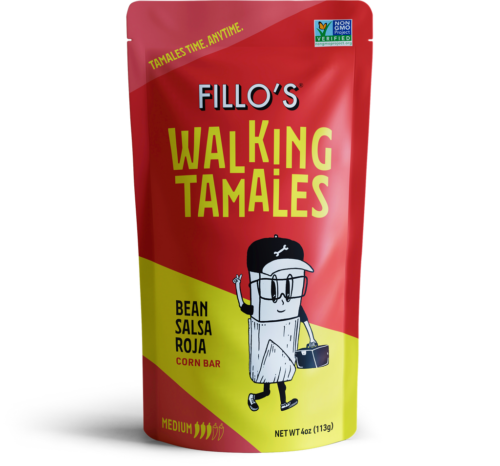 Bean Salsa Roja Walking Tamales, 7 Pouches/Case