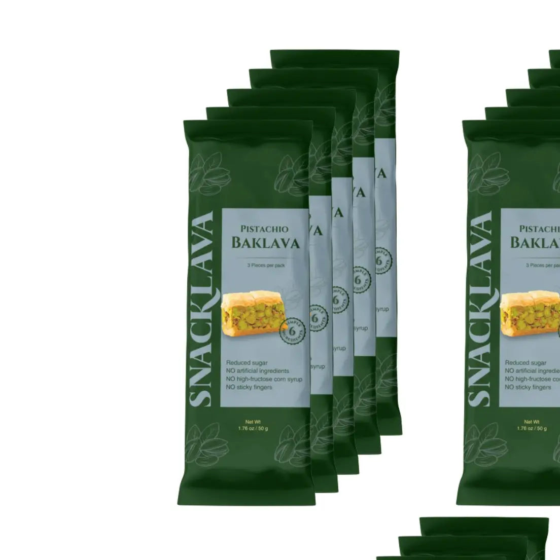 Pistachio Baklava, Snacklava