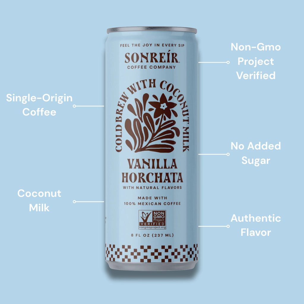 Vanilla Horchata Cold Brew Latte