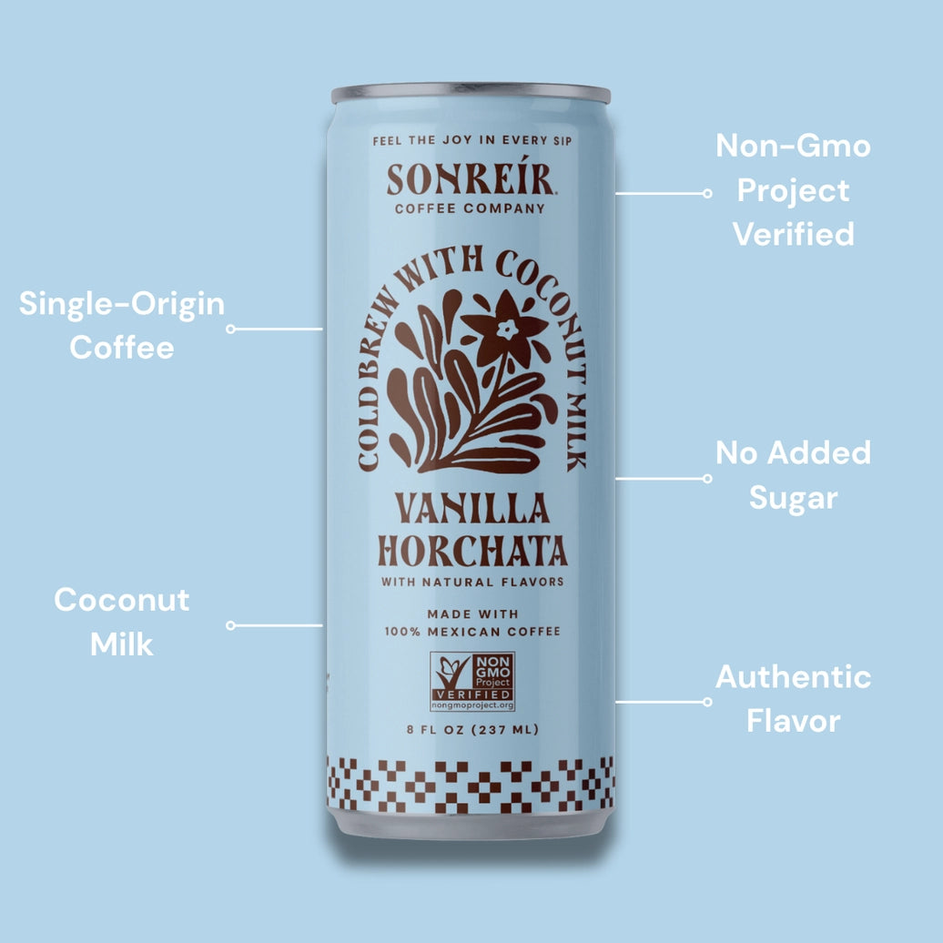 Vanilla Horchata Cold Brew Latte