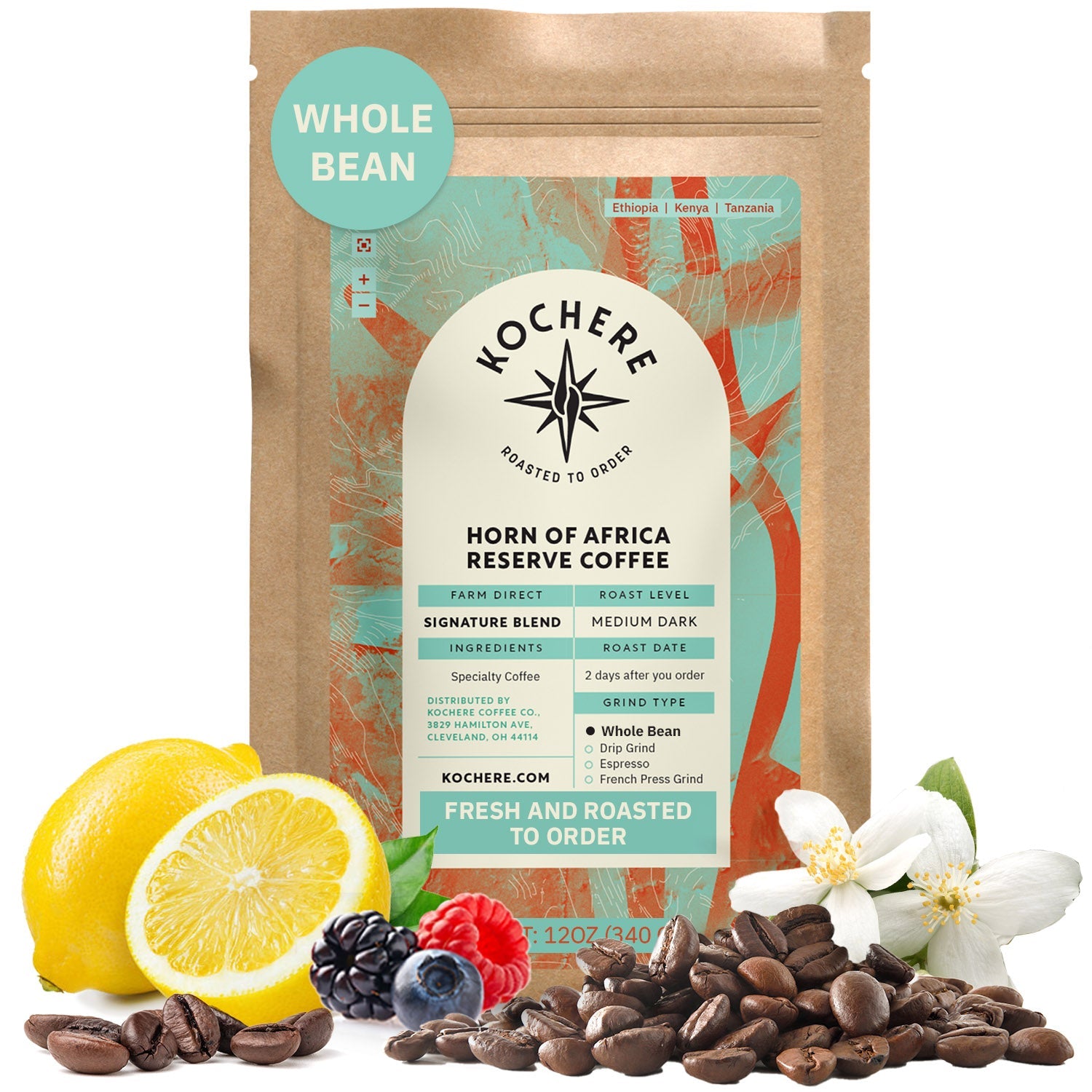 Horn of Africa Reserve Signature Espresso Blend - Medium-Dark Roast