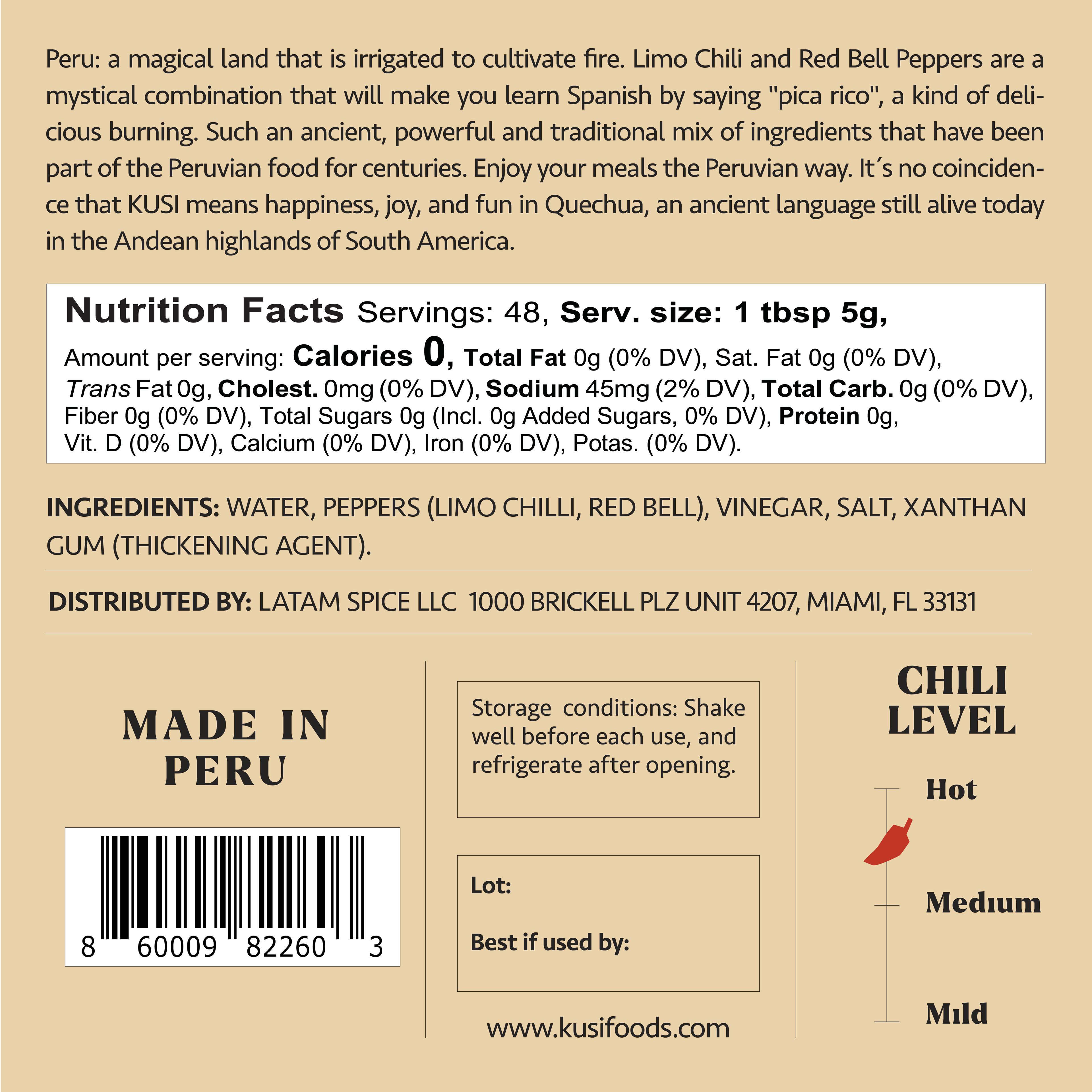 Andean Heat Hot Sauce