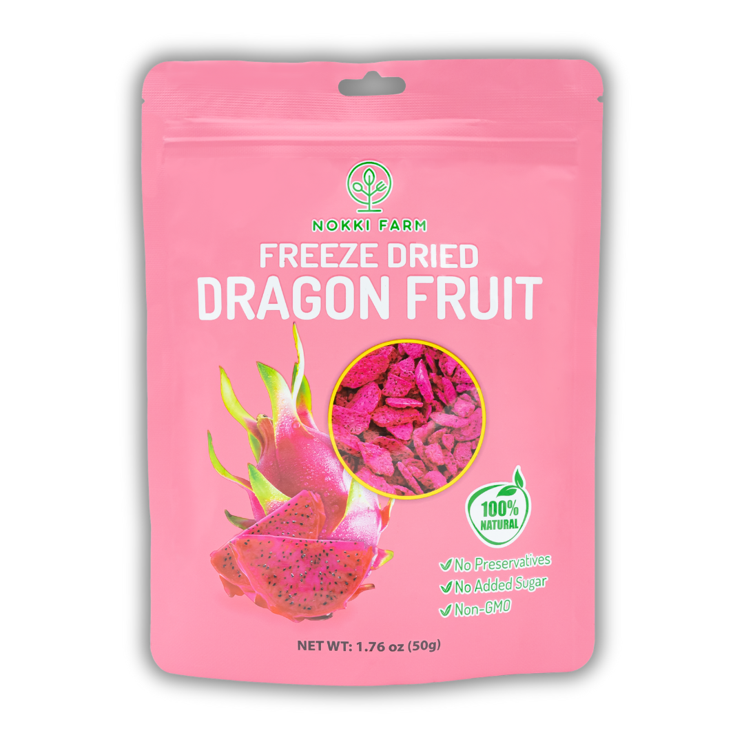 Freeze-Dried Red Dragon Fruit