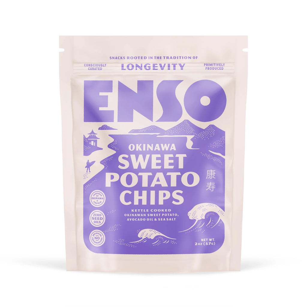 Okinawan Sweet Potato Chips, Sea Salt