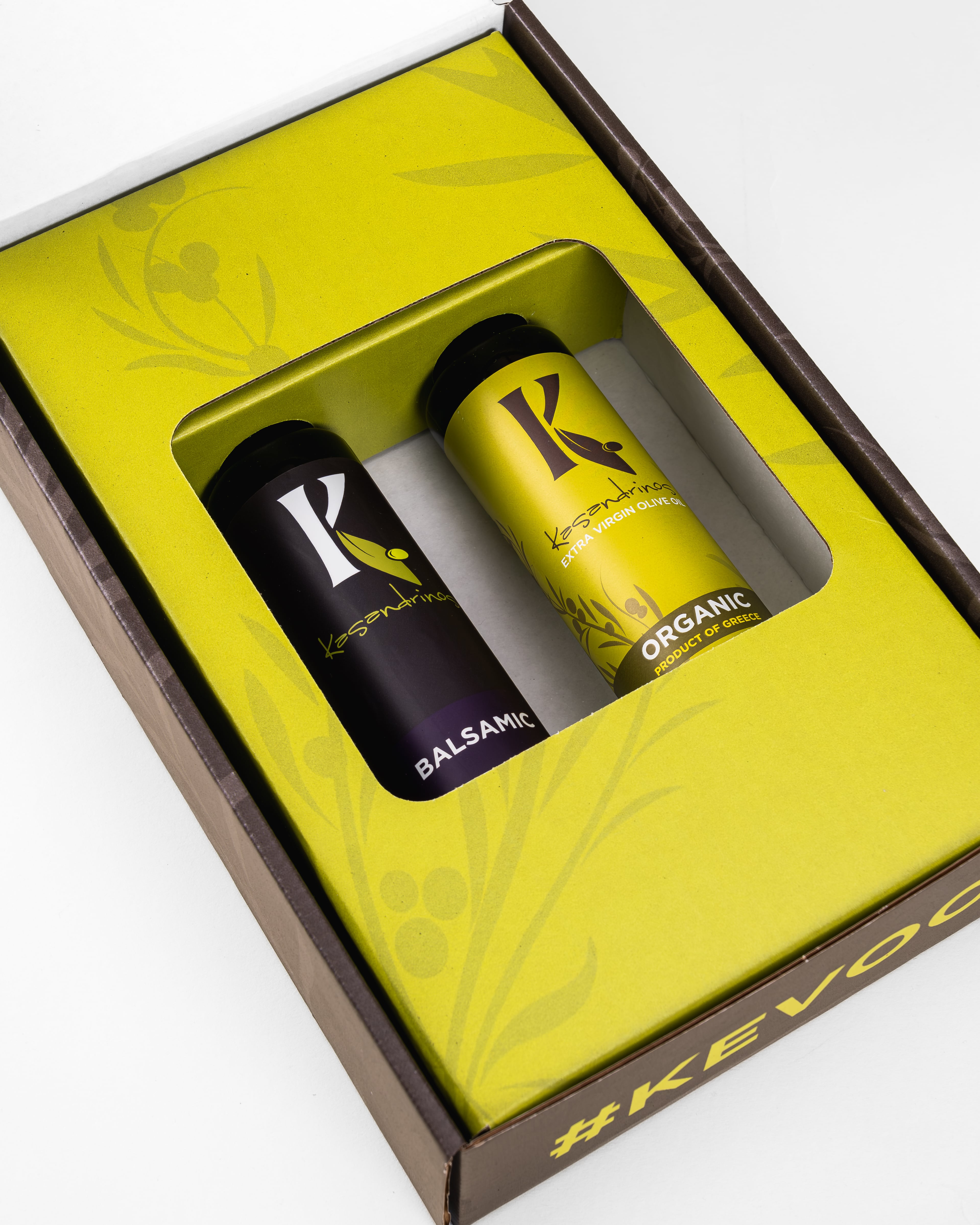 Organic EVOO & Vinegar Gift Box