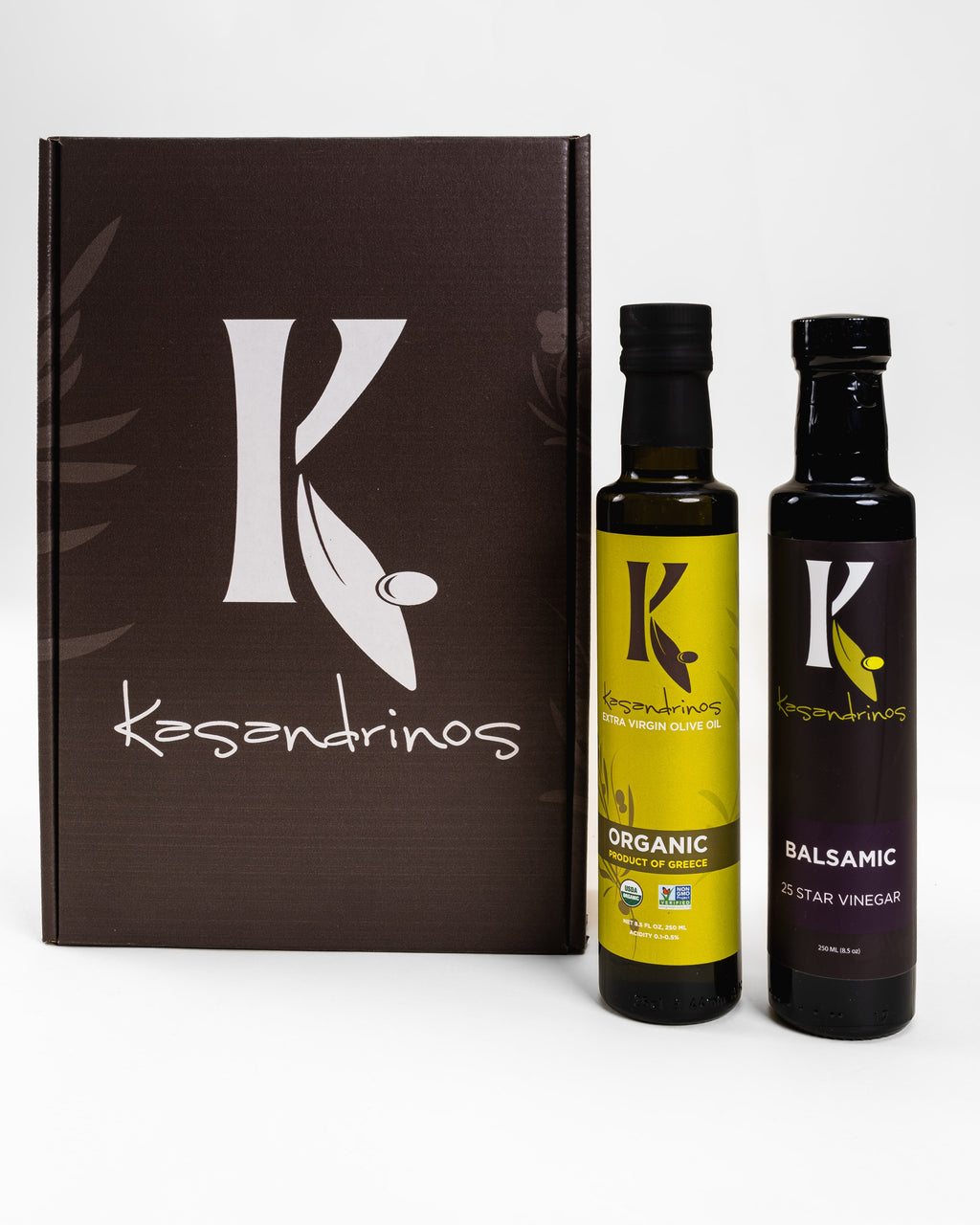 Organic EVOO & Vinegar Gift Box