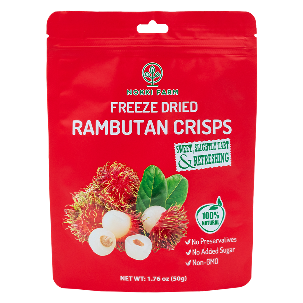 Freeze-Dried Rambutan Crisps