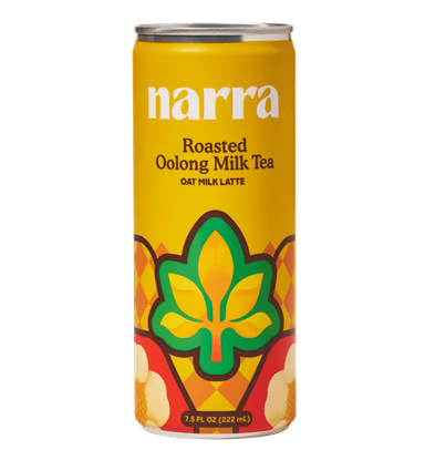 Roasted Oolong Milk Tea Oat Latte
