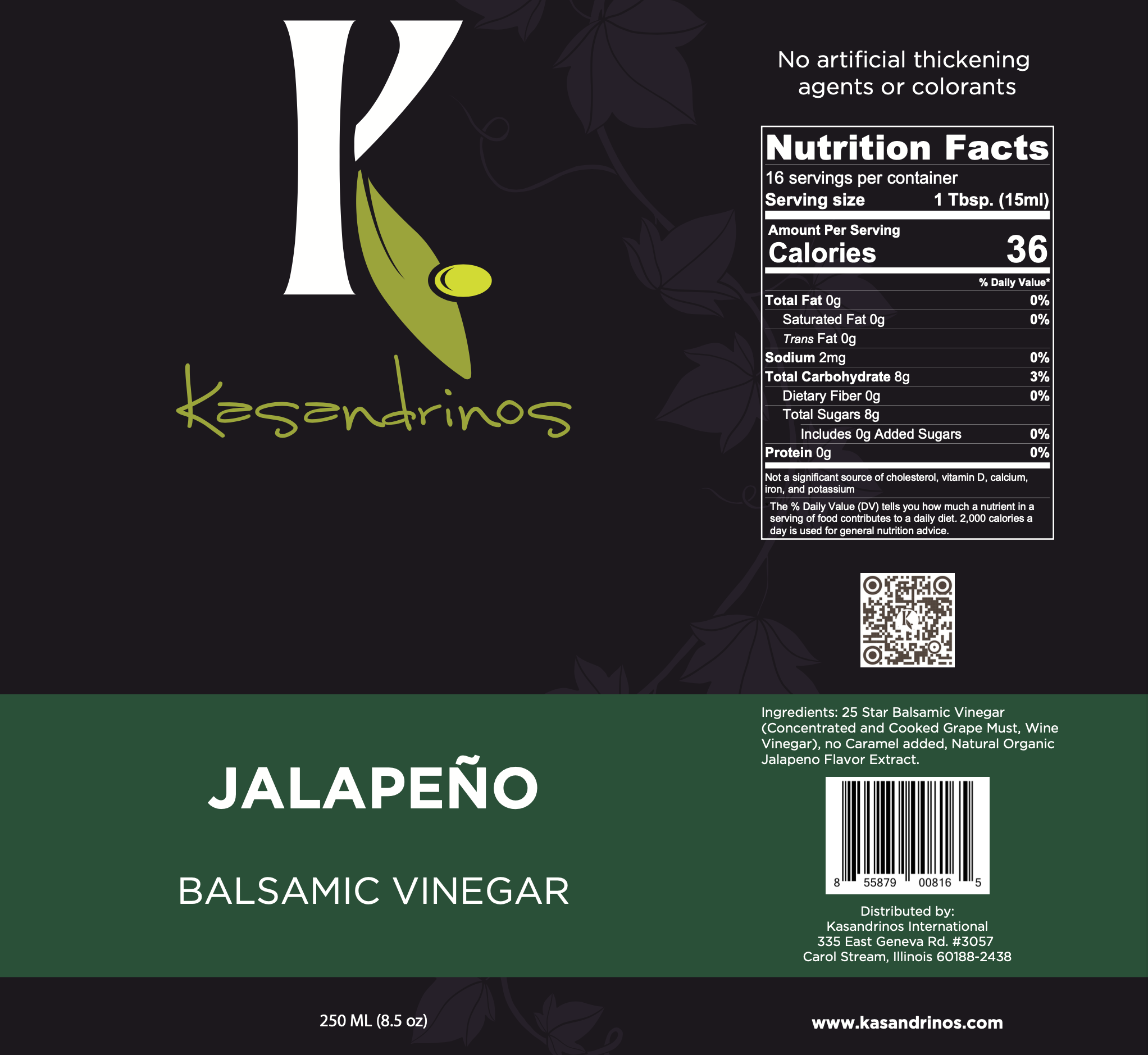 Jalapeño Balsamic Vinegar