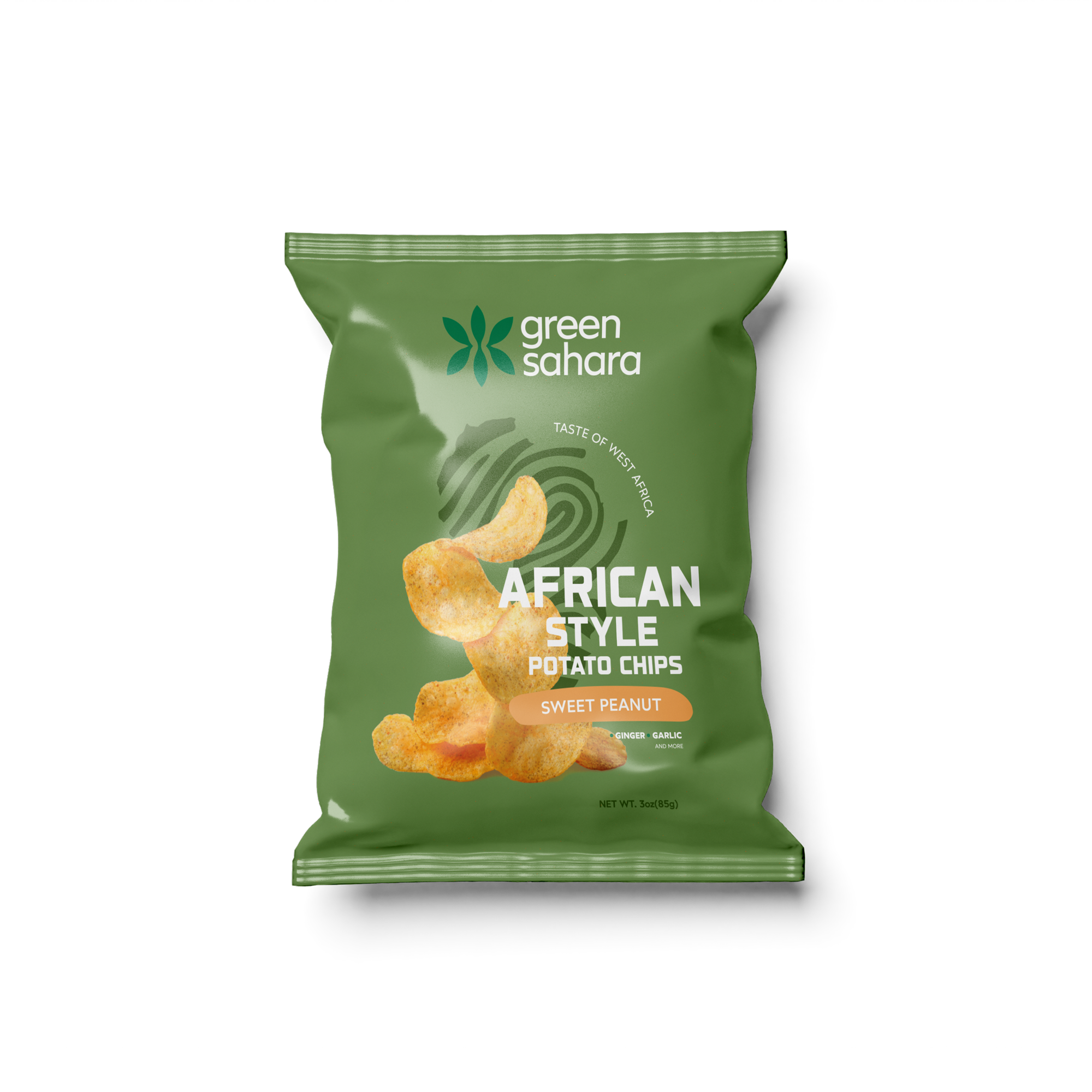 Gourmet West African Sweet Peanut Potato Chips