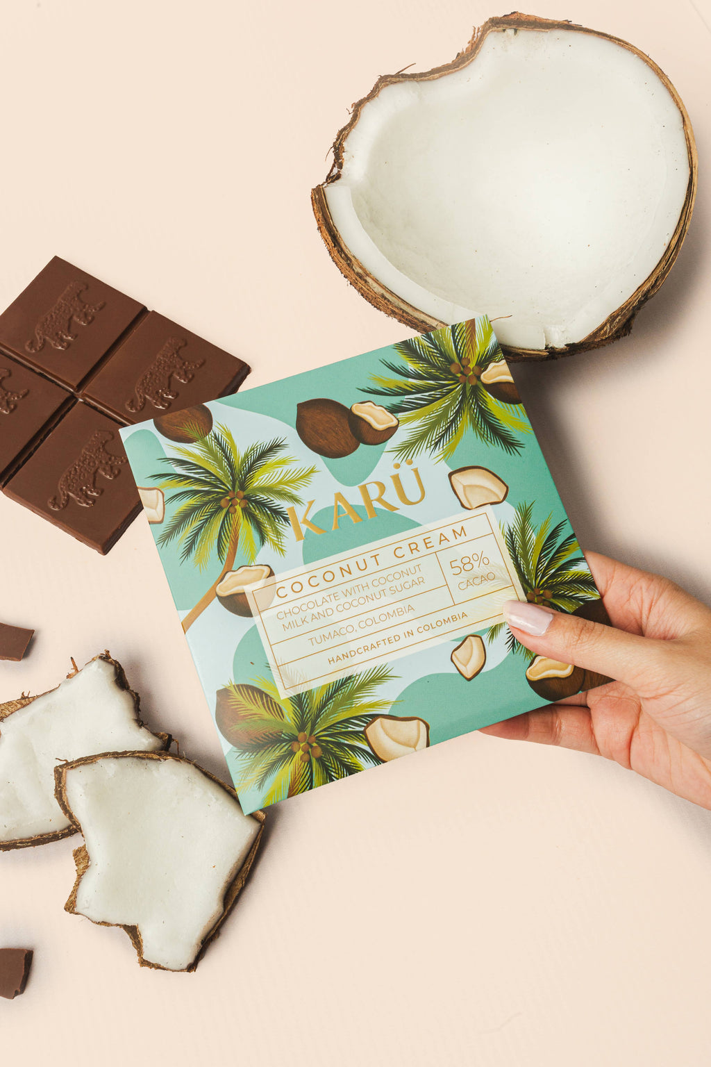 Coconut Cream Vegan Chocolate