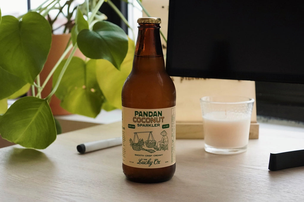 Pandan Coconut Sparkler