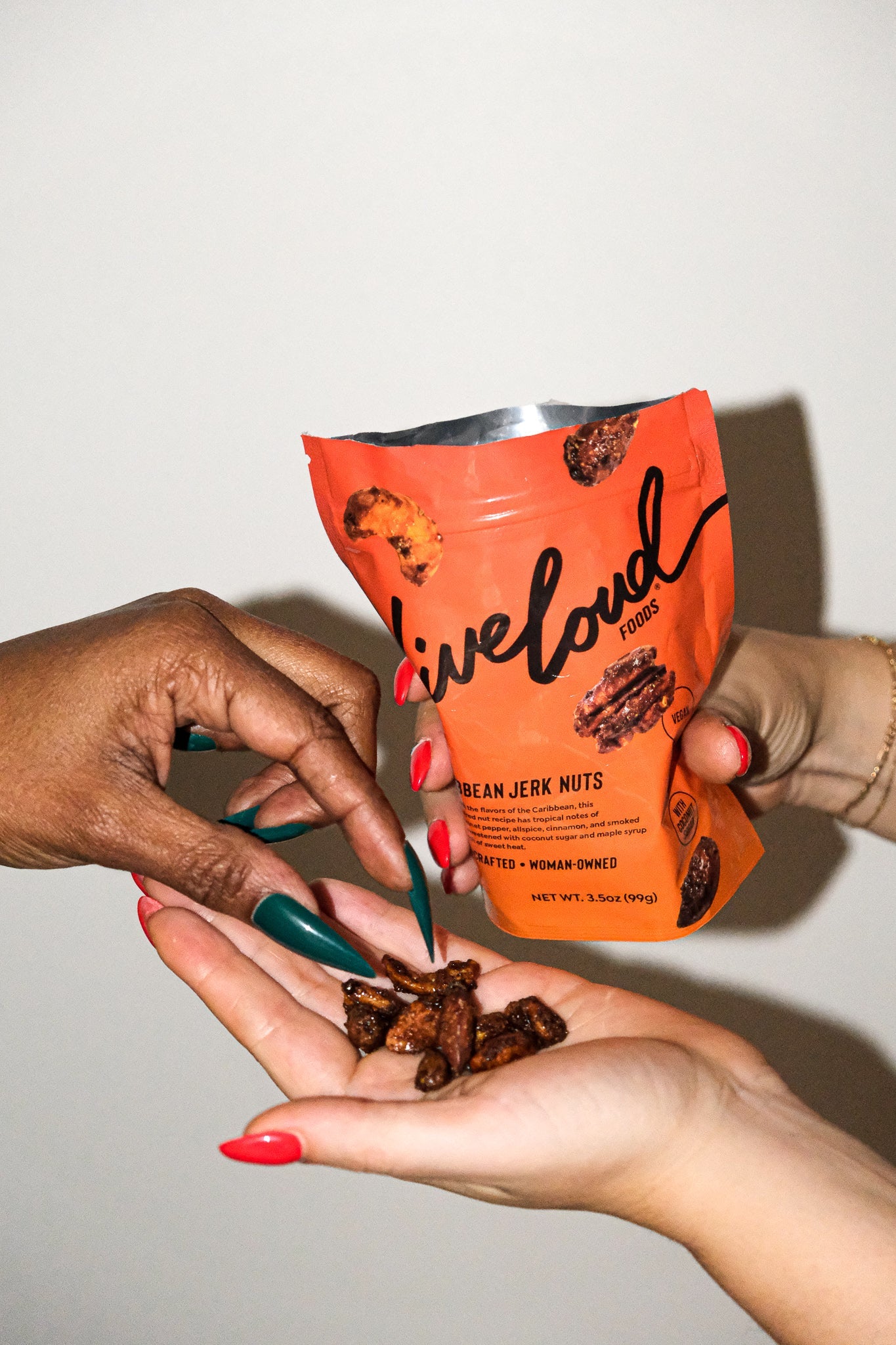 Caribbean Jerk Candied Mixed Nuts