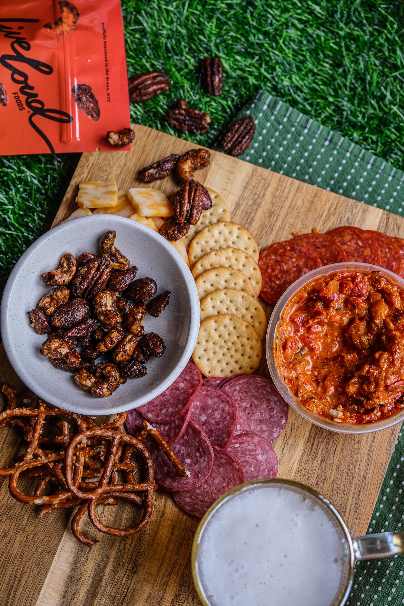 Live Loud Foods Caribbean Jerk mixed nuts