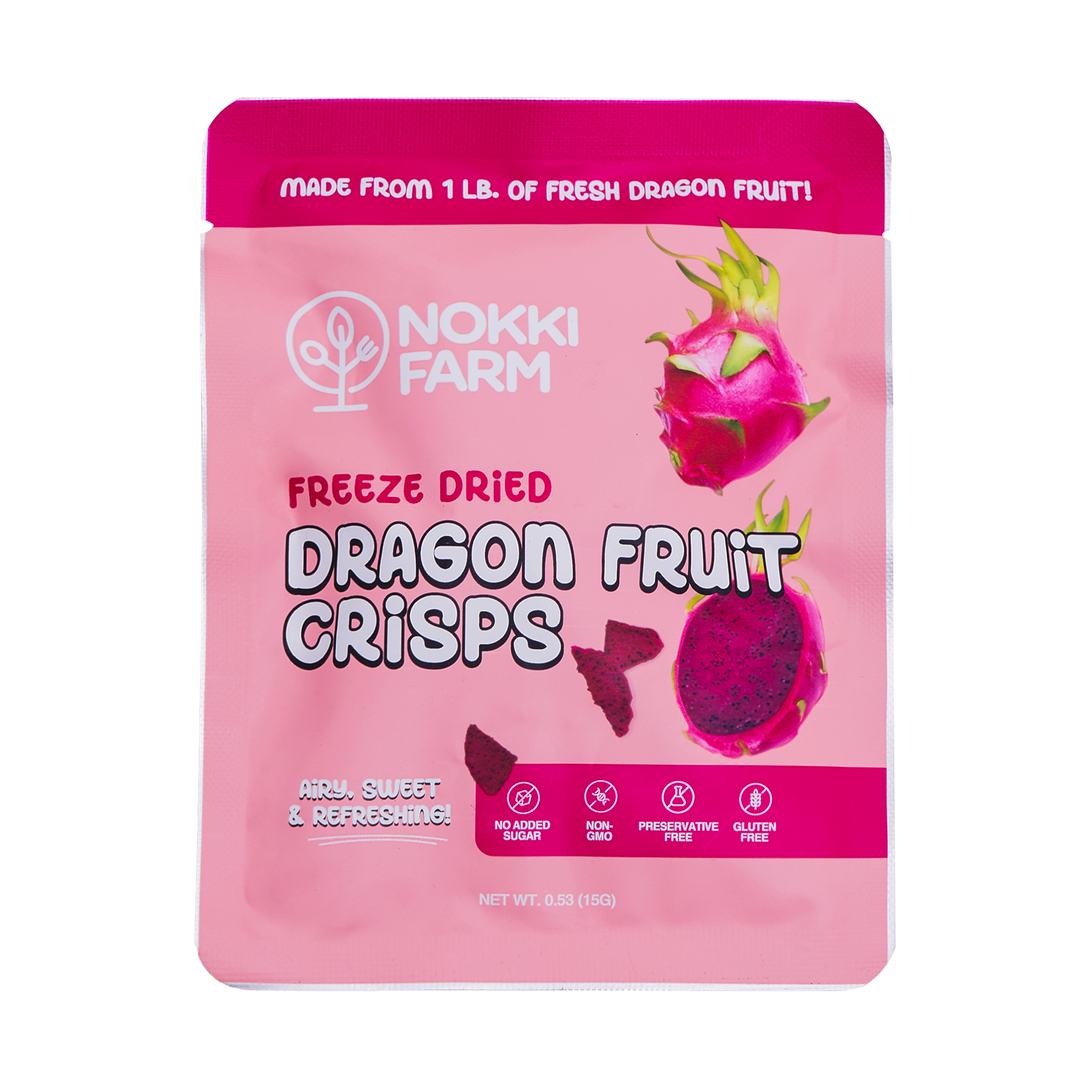 Freeze-Dried Red Dragon Fruit