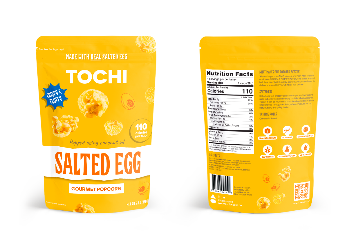 Salted Egg Popcorn