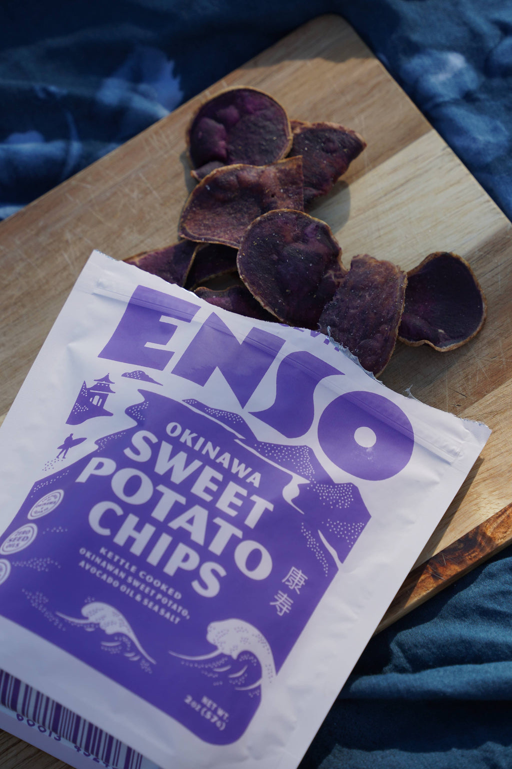Okinawan Sweet Potato Chips, Sea Salt