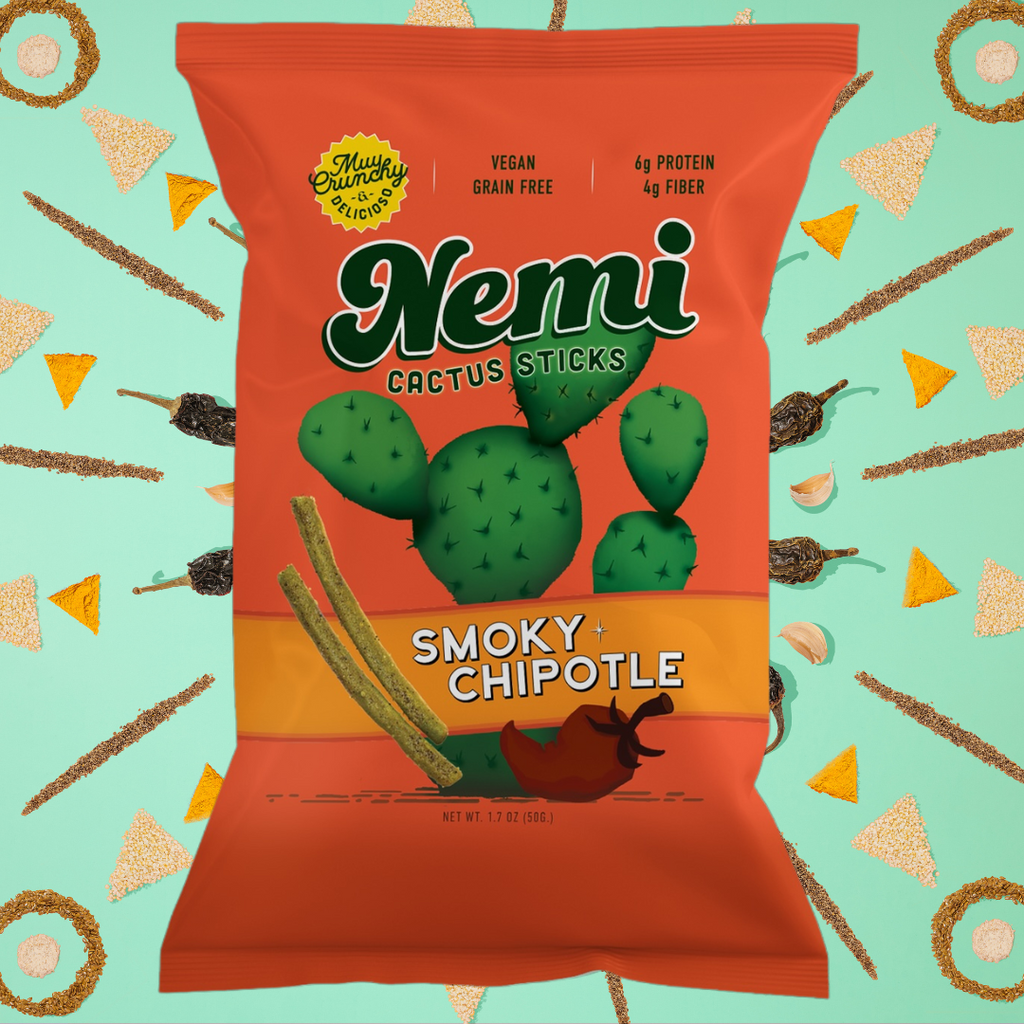 Crunchy Nopales Cactus, Smoky Chipotle