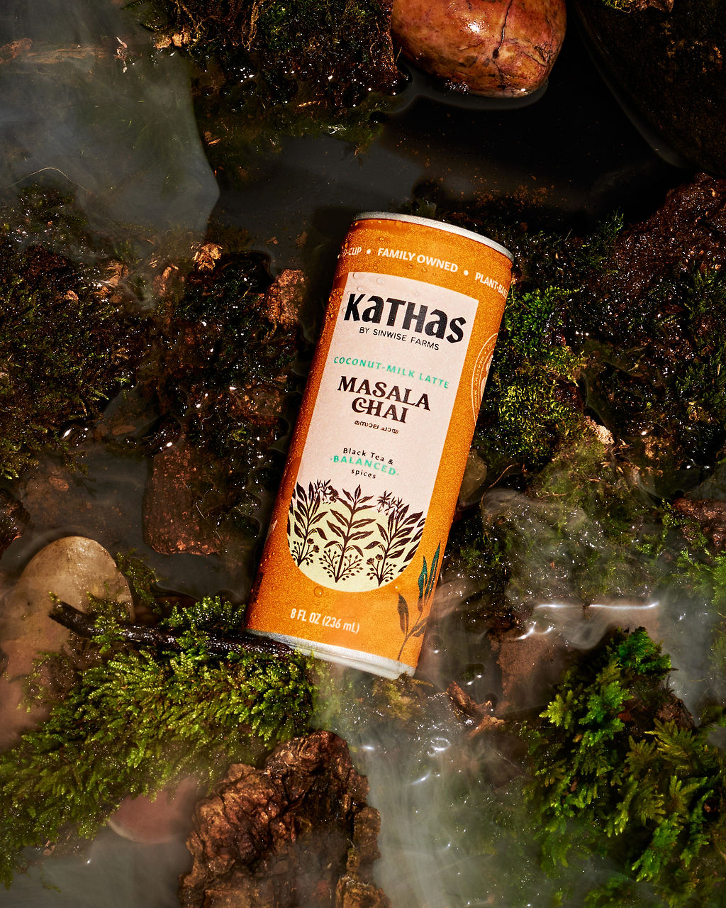 Kathas Masala Chai 8 oz can