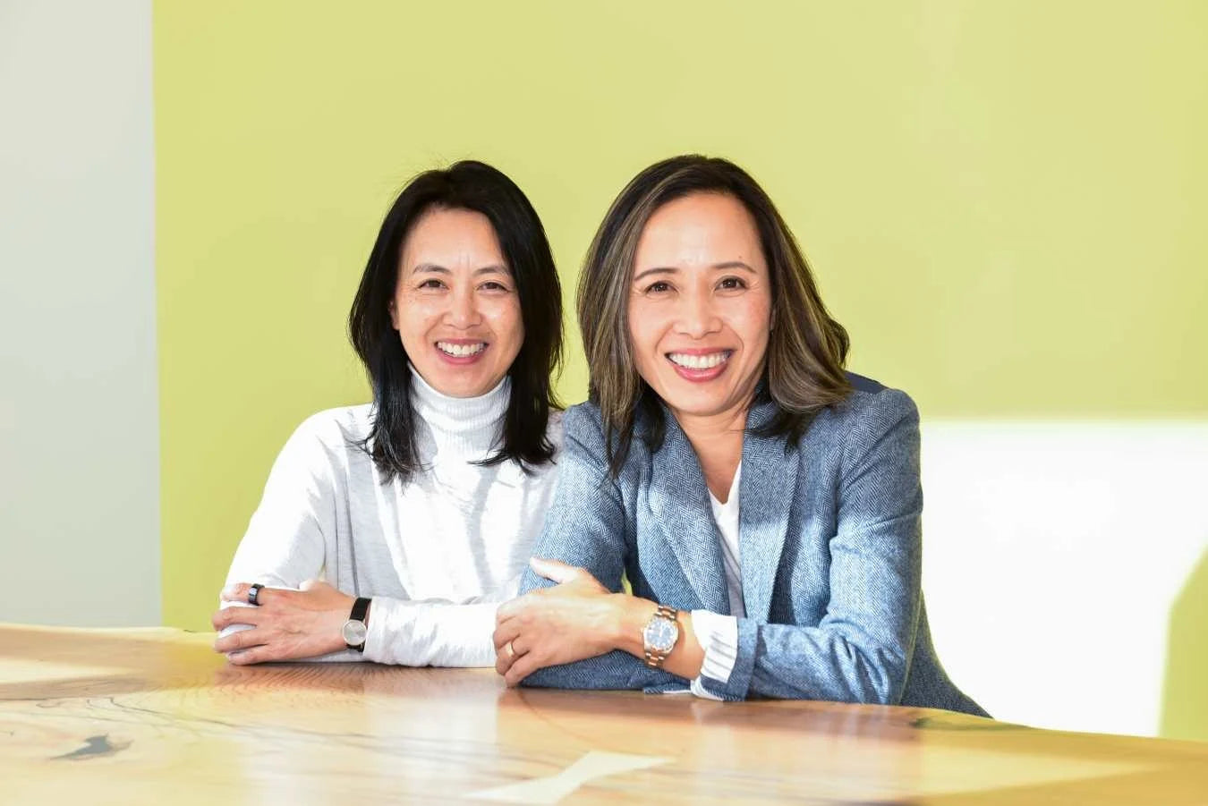 Little Green Cyclo co-founders Monica Wong and Quynh Nguyen
