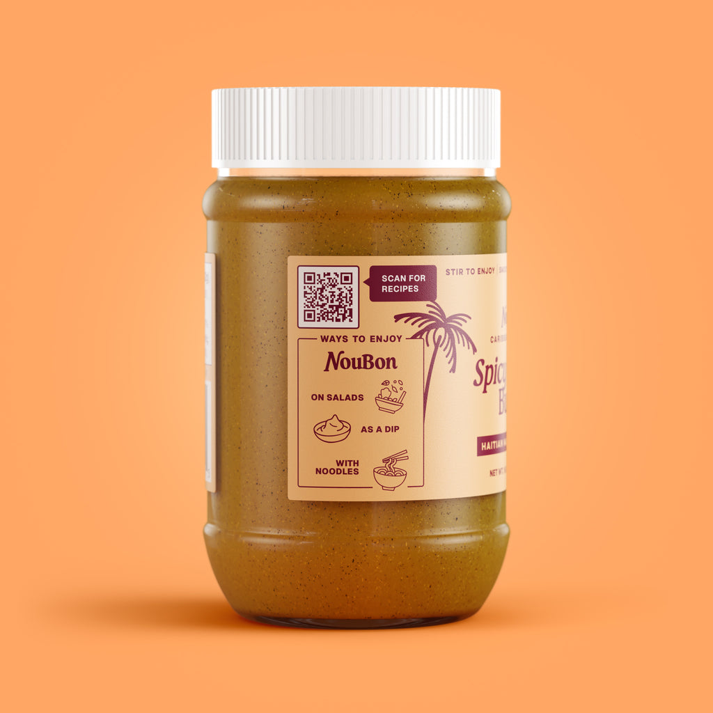 NouBon Spicy Peanut Butter jar