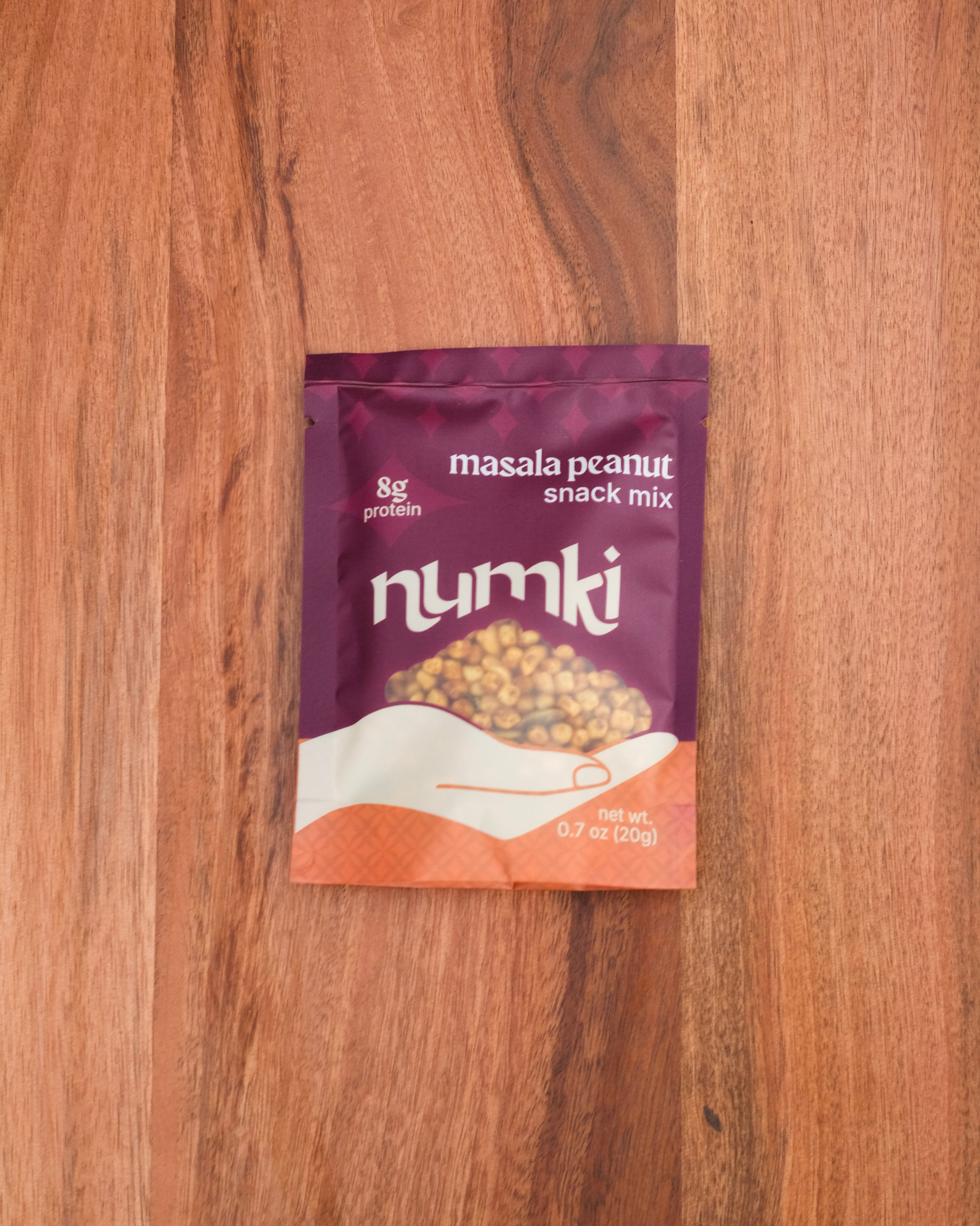 Numki Masala Peanut Mix 20 g single-serving pouch