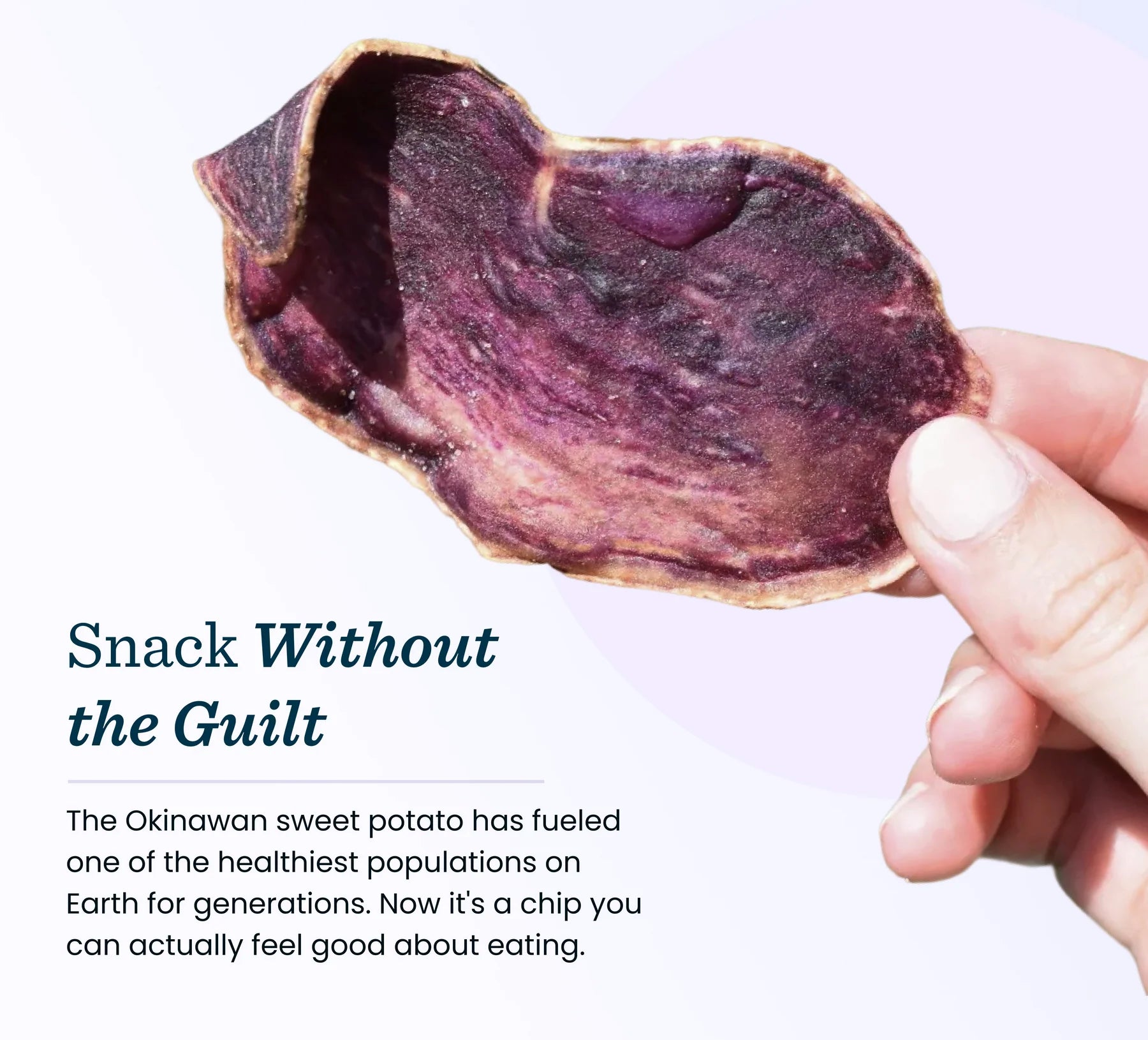 Okinawan Sweet Potato Chips, Sea Salt