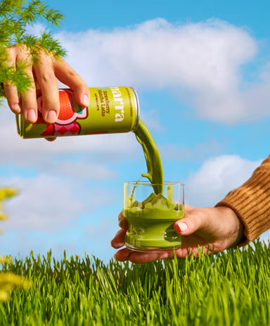 Strawberry Matcha Latte