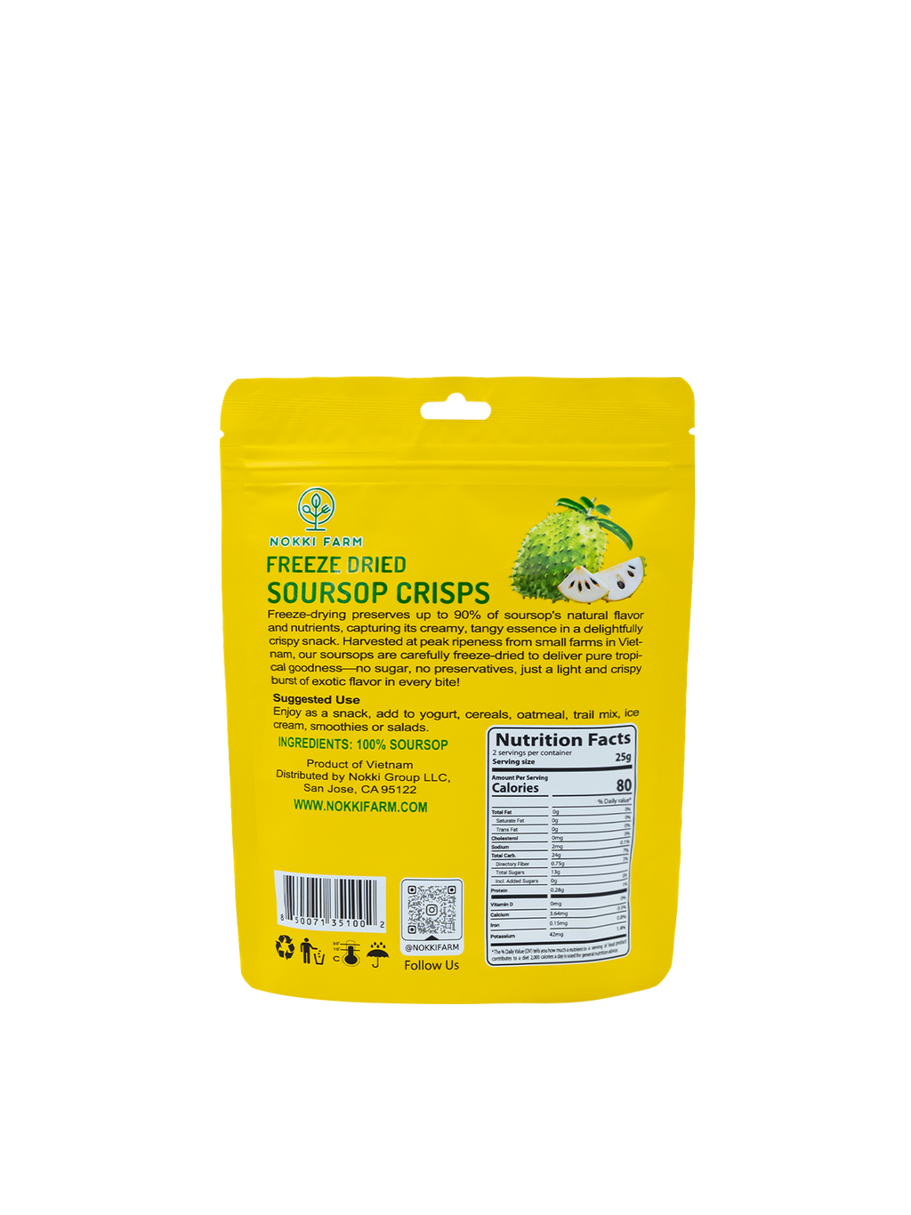 Freeze-Dried Soursop